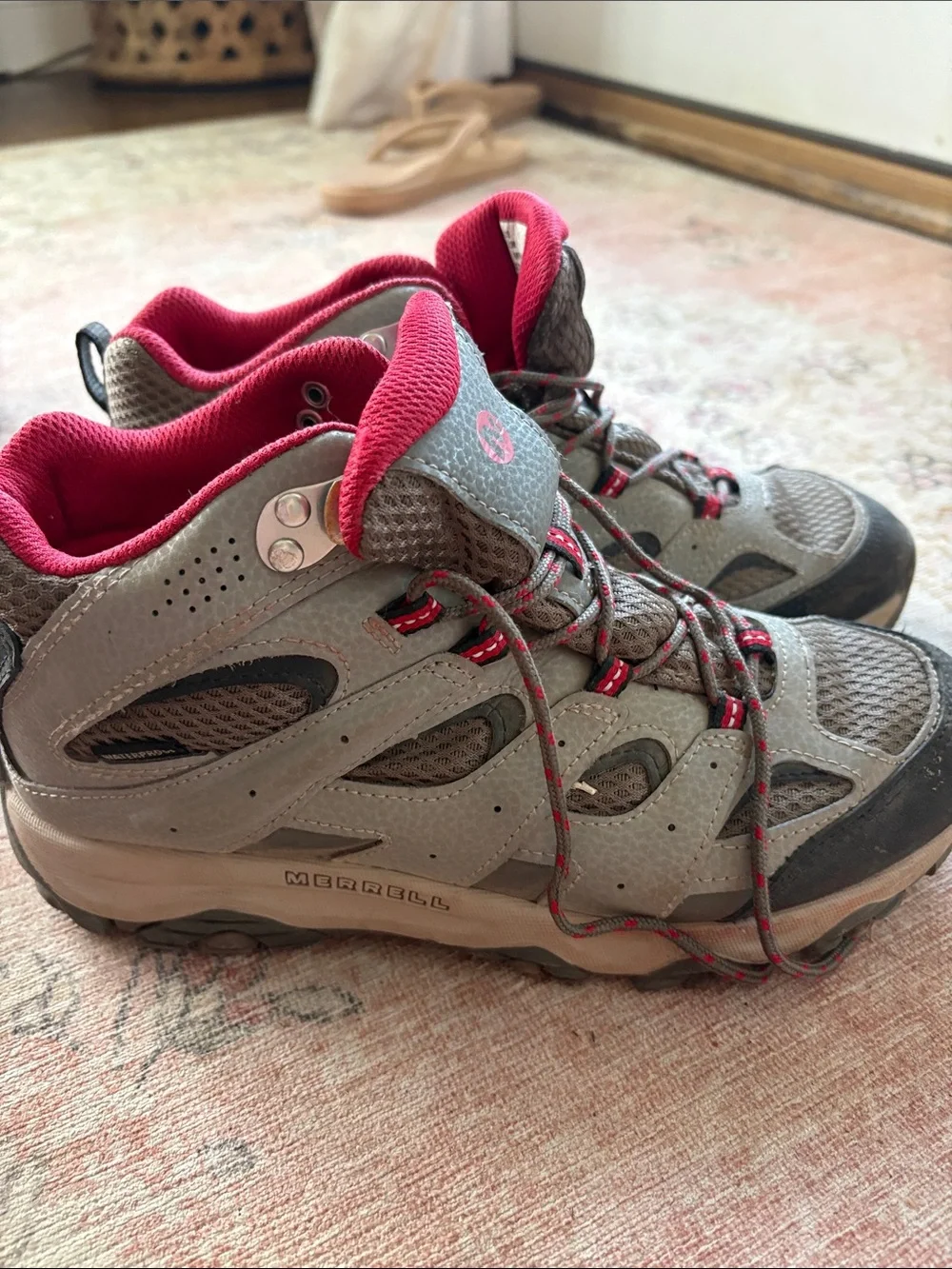 Merrill Lace-Up Hiking Boots